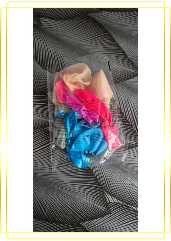 Lot balões rosa e azul – photo 2